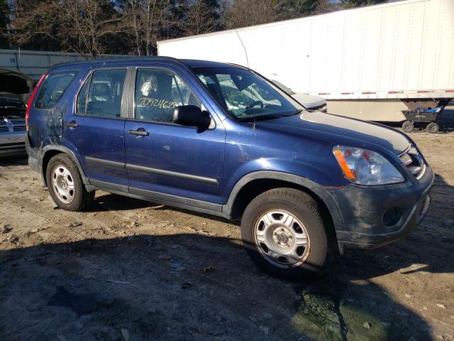 Photo 4 from auction – 2005 HONDA CR-V LX with VIN JHLRD68545C011946
