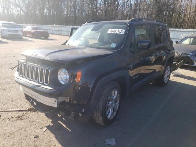 JEEP RENEGADE L 2017 with VIN ZACCJBBB2HPF20212 - Photo from auction
