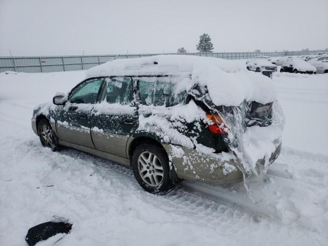 Photo 2 from auction – 2000 SUBARU LEGACY OUT with VIN 4S3BH6752Y7671209