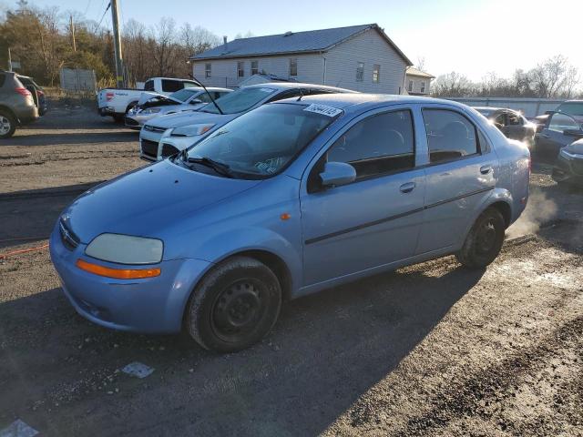 CHEVROLET AVEO 2004 with VIN KL1TD52674B174729 - Photo from auction