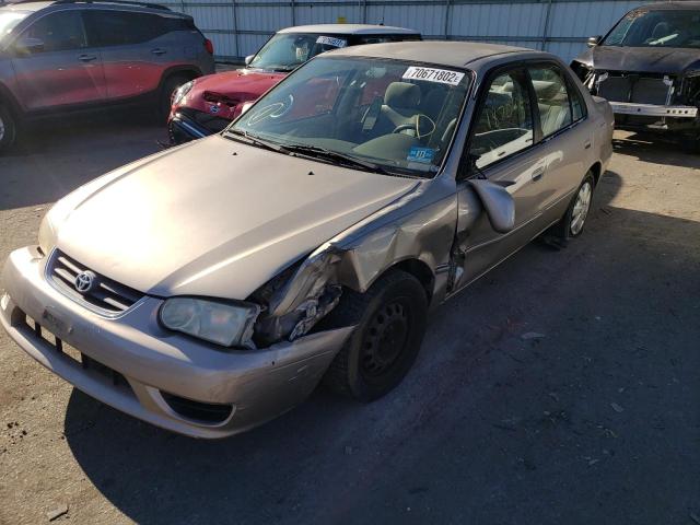 TOYOTA COROLLA CE 2001 with VIN 2T1BR12E31C445918 - Photo from auction