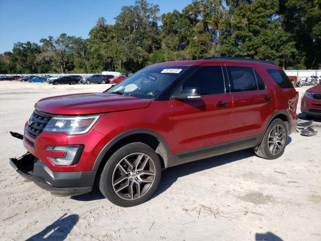 FORD EXPLORER S 2016 مع رقم تعريف المركبة 1FM5K8GT3GGB15090 - صورة من المزاد