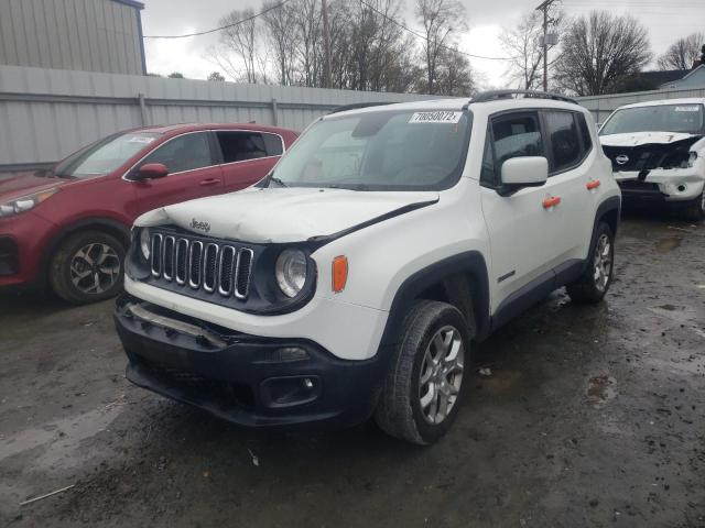 JEEP RENEGADE L 2015 with VIN ZACCJBBTXFPB87523 - Photo from auction