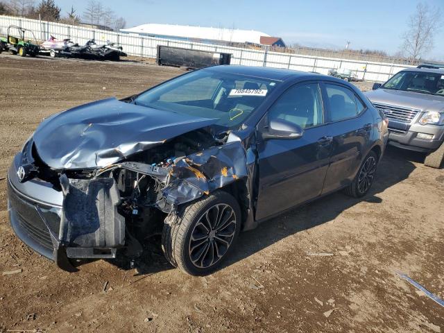 TOYOTA COROLLA L 2014 with VIN 2T1BURHEXEC067235 - Photo from auction