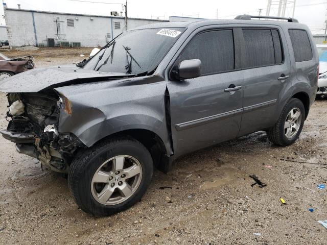 HONDA PILOT EXL 2011 with VIN 5FNYF4H58BB100506 - Photo from auction