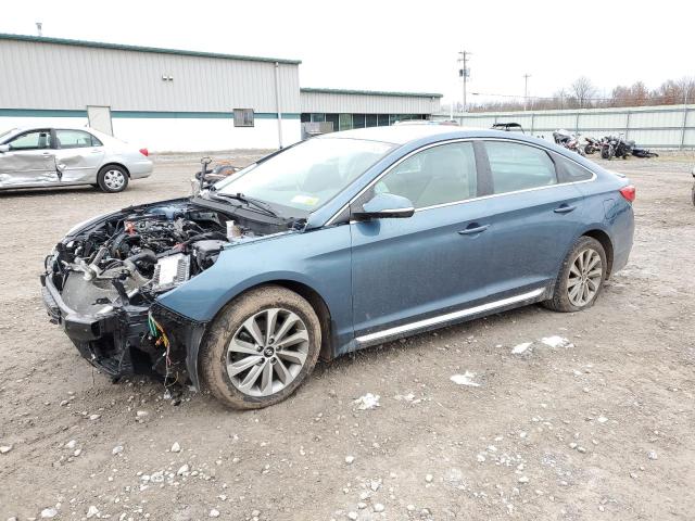 HYUNDAI SONATA SPO 2017 with VIN 5NPE34AF4HH553448 - Photo from auction