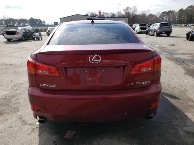 Photo 6 from auction – 2007 LEXUS IS 250 with VIN JTHCK262X72012925