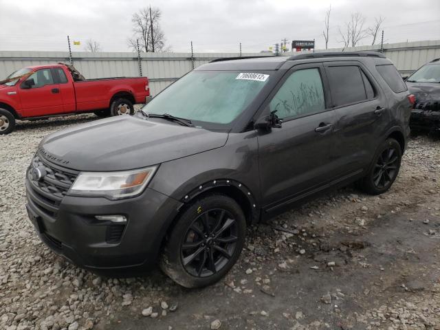 FORD EXPLORER X 2018 with VIN 1FM5K8D81JGB05732 - Photo from auction