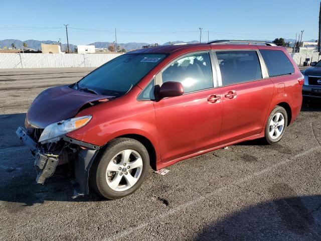 TOYOTA SIENNA LE 2018 with VIN 5TDKZ3DC3JS909353 - Photo from auction