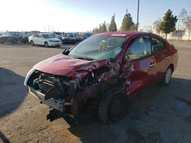 NISSAN VERSA S 2015 with VIN 3N1CN7AP2FL822218 - Photo from auction