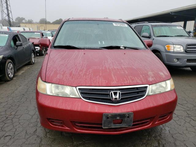 Photo 5 from auction – 2002 HONDA ODYSSEY EX with VIN 5FNRL18772B047911