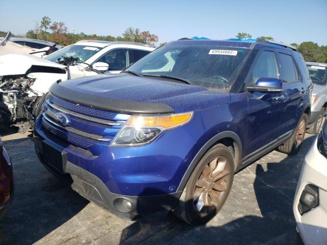 FORD EXPLORER L 2013 with VIN 1FM5K7F9XDGB32299 - Photo from auction