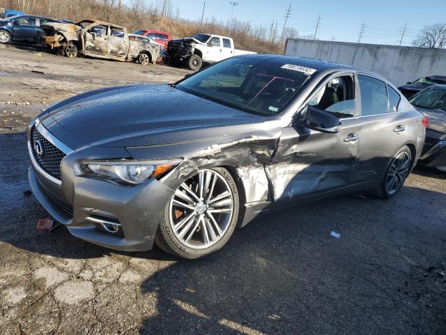 Photo 1 from auction – 2014 INFINITI Q50 BASE with VIN JN1BV7AR8EM698103