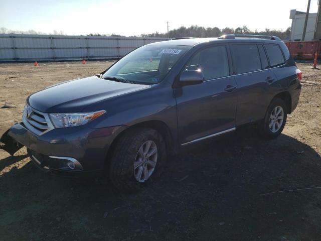 TOYOTA HIGHLANDER 2013 with VIN 5TDBK3EH8DS226485 - Photo from auction