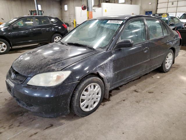 HONDA CIVIC LX 2004 with VIN 2HGES16574H538643 - Photo from auction