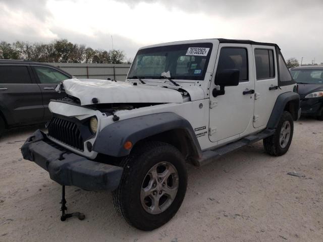 JEEP WRANGLER U 2012 with VIN 1C4BJWDG9CL197575 - Photo from auction