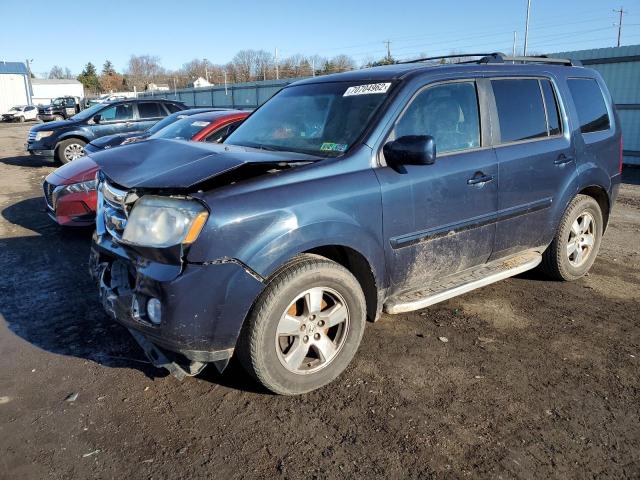 HONDA PILOT EXL 2011 with VIN 5FNYF4H57BB082953 - Photo from auction