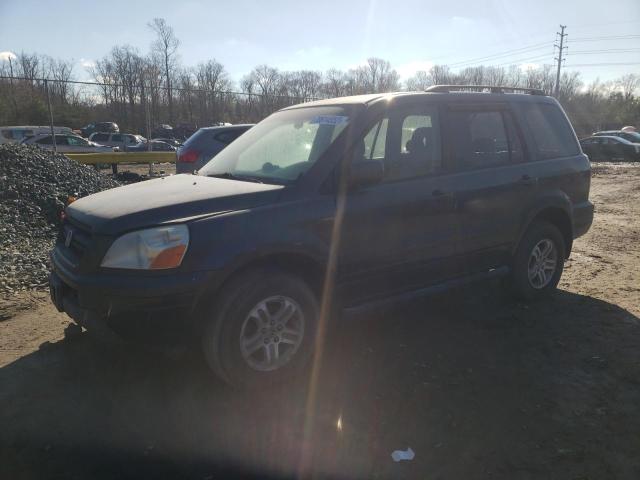 HONDA PILOT EXL 2003 with VIN 2HKYF18543H534648 - Photo from auction