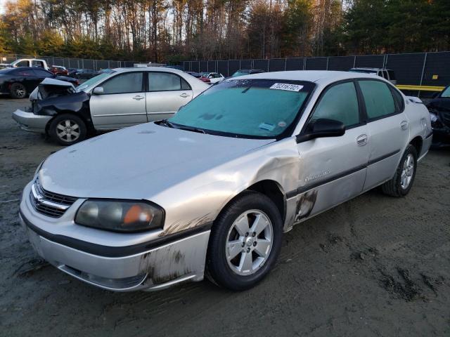 CHEVROLET IMPALA LS 2001 with VIN 2G1WH55K519252062 - Photo from auction