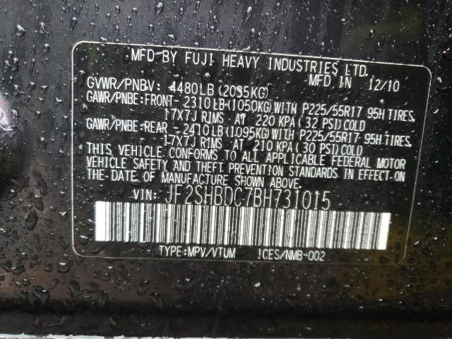 Photo 14 from auction – 2011 SUBARU FORESTER 2 with VIN JF2SHBDC7BH731015