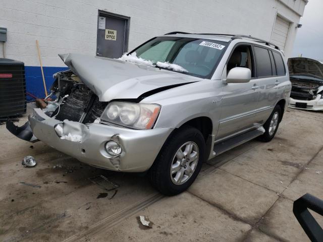 TOYOTA HIGHLANDER 2002 with VIN JTEHF21A620053840 - Photo from auction