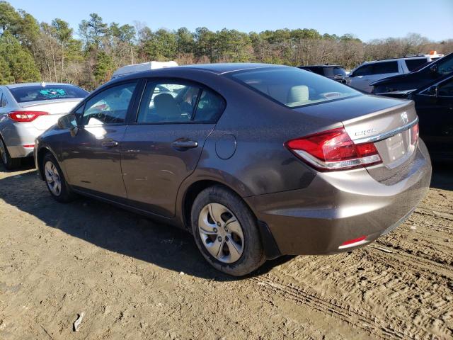 Photo 2 from auction – 2015 HONDA CIVIC LX with VIN 19XFB2F57FE245638