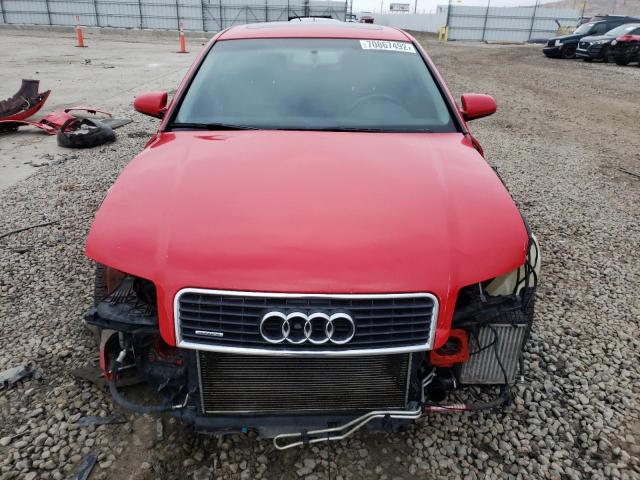 Photo 11 from auction – 2005 AUDI A4 1.8T QU with VIN WAULC68E05A053173