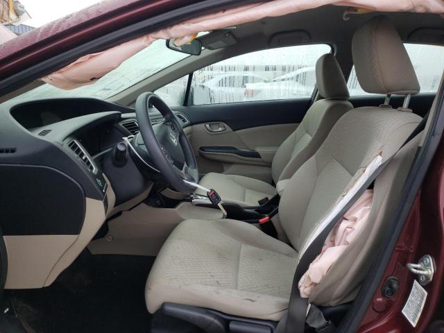 Photo 7 from auction – 2014 HONDA CIVIC LX with VIN 19XFB2F5XEE254333