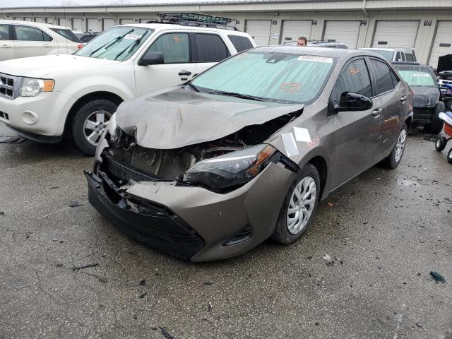 TOYOTA COROLLA L 2018 with VIN 5YFBURHEXJP783496 - Photo from auction