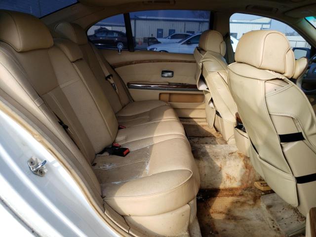 Photo 10 from auction – 2006 BMW 750 LI with VIN WBAHN83586DT35922