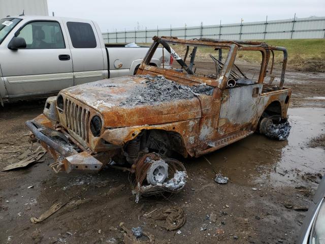 JEEP WRANGLER C 2003 with VIN 1J4FA39S63P335976 - Photo from auction