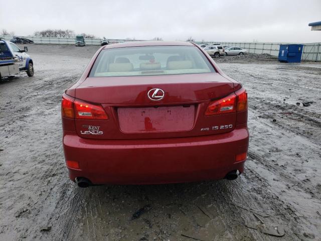 Photo 6 from auction – 2006 LEXUS IS 250 with VIN JTHCK262762007843