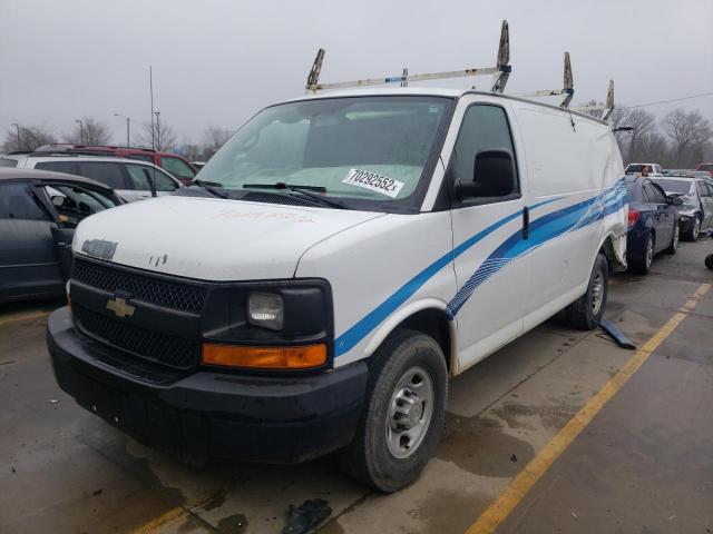 CHEVROLET EXPRESS G2 2011 with VIN 1GCWGFFA1B1101909 - Photo from auction