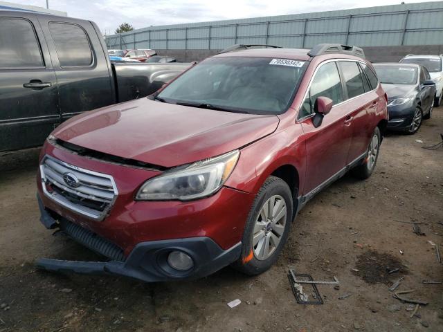 SUBARU OUTBACK 2. 2015 с VIN 4S4BSAEC7F3226907 - Снимка от търг
