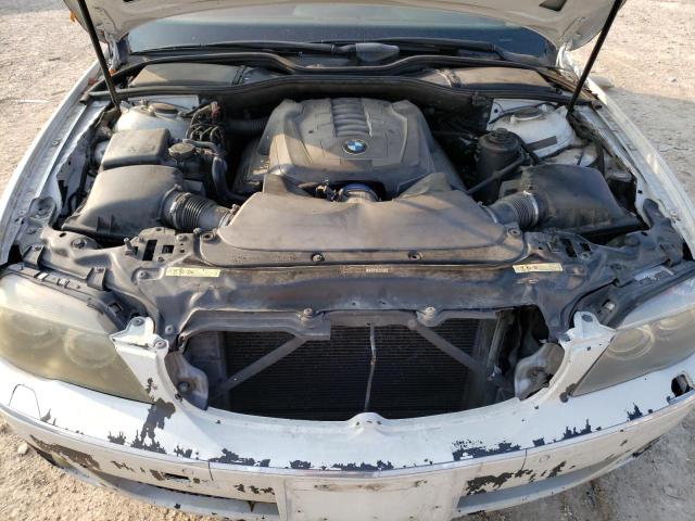 Photo 11 from auction – 2006 BMW 750 LI with VIN WBAHN83586DT35922