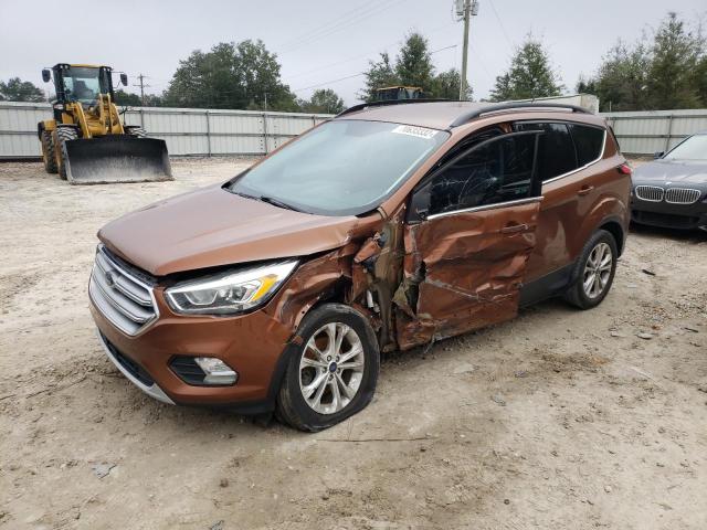 FORD ESCAPE 2017 with VIN 1FMCU0GD7HUC76279 - Photo from auction
