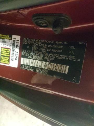Photo 14 from auction – 2014 TOYOTA SIENNA LE with VIN 5TDKK3DC7ES500248