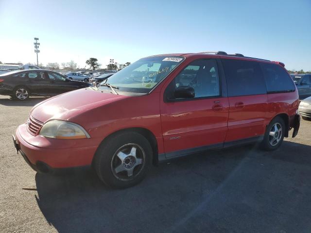 FORD WINDSTAR S 2002 with VIN 2FMZA57422BB07669 - Photo from auction