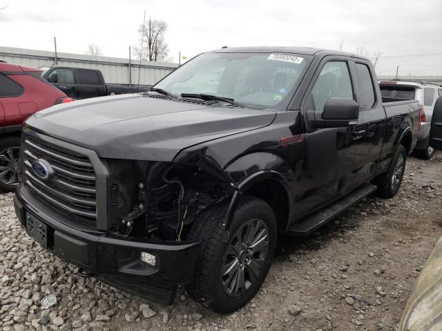 FORD F150 SUPER 2017 with VIN 1FTFX1EF4HFA08412 - Photo from auction