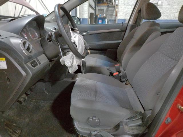 Photo 7 from auction – 2007 CHEVROLET AVEO LT with VIN KL1TG56647B076098