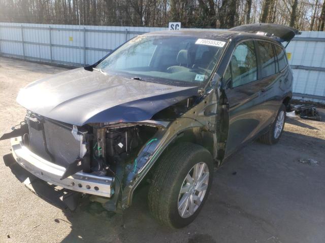 HONDA PILOT LX 2019 with VIN 5FNYF6H11KB072475 - Photo from auction