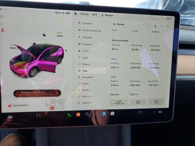 صورة رقم 9 من المزاد - 2021 TESLA MODEL Y مع VIN 5YJYGDEE9MF295620
