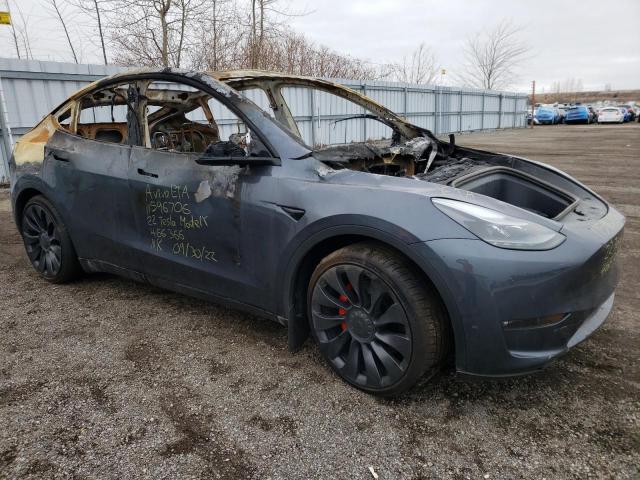 Photo 4 from auction – 2022 TESLA MODEL Y with VIN 7SAYGDEF4NF466366