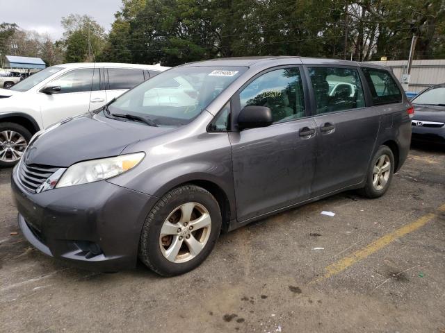 TOYOTA SIENNA 2014 with VIN 5TDZK3DC8ES470837 - Photo from auction