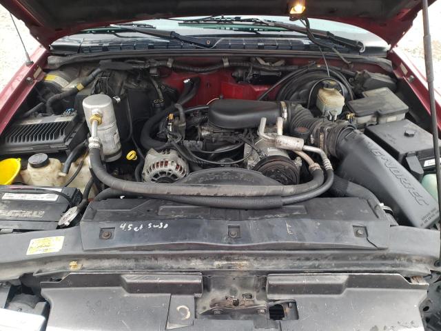 Photo 12 from auction – 1998 CHEVROLET BLAZER with VIN 1GNDT13W2W2272830