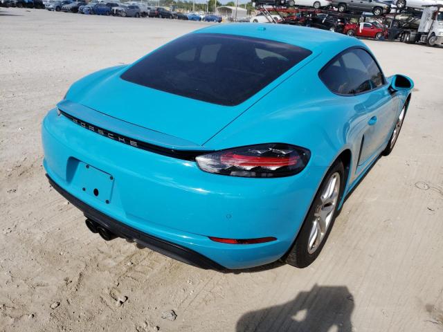 Photo 3 from auction – 2018 PORSCHE CAYMAN with VIN WP0AA2A85JK261440