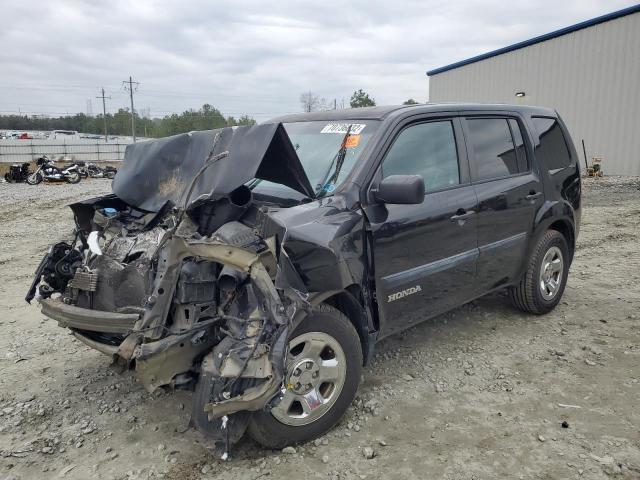 HONDA PILOT LX 2011 with VIN 5FNYF4H21BB093680 - Photo from auction
