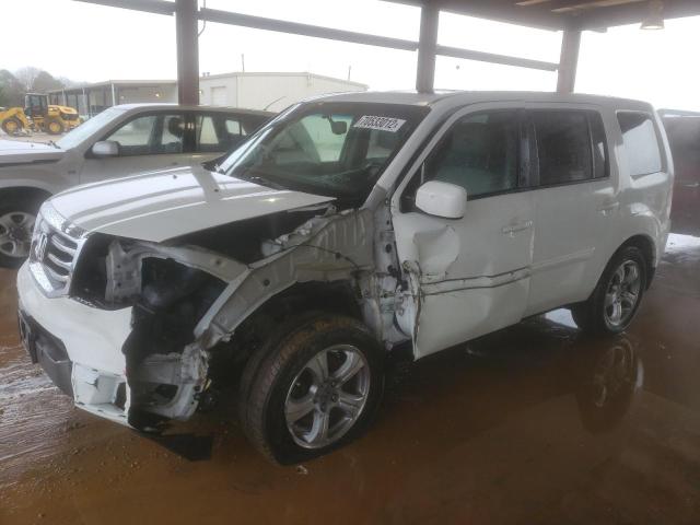 HONDA PILOT EXL 2013 with VIN 5FNYF3H61DB025699 - Photo from auction