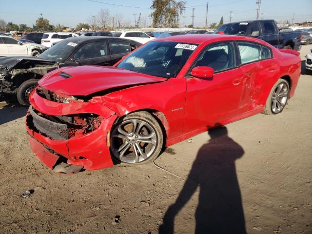 DODGE CHARGER R/ 2020 with VIN 2C3CDXCT1LH143687 - Photo from auction