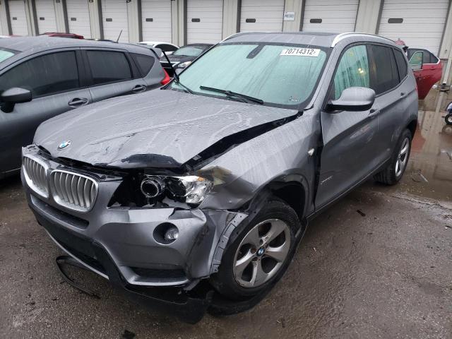 BMW X3 XDRIVE2 2012 with VIN 5UXWX5C56CL728000 - Photo from auction